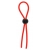 Красное эрекционное лассо с одной бусиной-утяжкой STRETCHY THIN LASSO - Dream Toys - в Махачкале купить с доставкой
