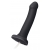 Черный фаллос с имитацией эякуляции Silicon Cum Dildo L - 19,6 см. - Strap-on-me - купить с доставкой в Махачкале