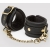 Черные наручники Bound to You Faux Leather Wrist Cuffs - Fifty Shades of Grey - купить с доставкой в Махачкале