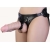 Гигантский фаллоимитатор на присоске в комплекте с трусиками - 26 см. - LOVETOY (А-Полимер) - купить с доставкой в Махачкале