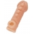 Телесная закрытая насадка с шишечками Cock Sleeve Size L - 17,6 см. - KOKOS - в Махачкале купить с доставкой