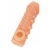 Телесная закрытая насадка с пучками шишечек Cock Sleeve Size M - 15,6 см. - KOKOS - в Махачкале купить с доставкой