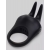 Черное эрекционное виброкольцо Sensation Rechargeable Vibrating Rabbit Love Ring - Fifty Shades of Grey - в Махачкале купить с доставкой
