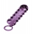 Закрытая фиолетовая насадка с пупырышками SAMURAI PENIS SLEEVE PURPLE - 14,5 см. - NMC - в Махачкале купить с доставкой