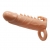 Телесная удлиняющая насадка Penis Sleeve Emmitt - 17 см. - Baile - в Махачкале купить с доставкой