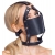 Черный намордник с кляпом-шаром Head Harness With A Gag - Orion - купить с доставкой в Махачкале