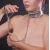 Серебристый ошейник из искусственной кожи - Sitabella - купить с доставкой в Махачкале
