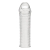 Текстурированная насадка на пенис Clear Textured Penis Enhancing Sleeve Extension - 16,5 см. - BlueLine - в Махачкале купить с доставкой