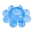 Голубая гелевая насадка-цветок - Toyfa Basic - в Махачкале купить с доставкой