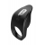 Черное эрекционное виброкольцо Vibro Lust Ring - MALESATION - в Махачкале купить с доставкой