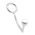 Кольцо на пенис с анальным стимулятором Stainless Steel Anal Hook   Cock Ring - BlueLine - в Махачкале купить с доставкой