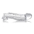 Прозрачная насадка для увеличения члена 2 Inch Clear Extender Sleeve - XR Brands - в Махачкале купить с доставкой