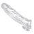Прозрачная насадка для увеличения члена Realistic Clear Penis Enhancer and Ball Stretcher - 20,3 см. - XR Brands - в Махачкале купить с доставкой
