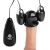 Черная стимулирующая насадка для головки полового члена Multi Speed Vibrating Penis Head Teaser - XR Brands - в Махачкале купить с доставкой
