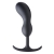Черный массажер простаты с утяжелителями Premium Silicone Weighted Prostate Plug Large - 18,8 см. - XR Brands - в Махачкале купить с доставкой