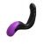 Черно-фиолетовый вибромассажёр простаты Hyper-Pulse P-Spot Massager - Pipedream - в Махачкале купить с доставкой
