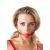 Силиконовый кляп-шар на чёрных ремешках Red Gag silicone - Orion - купить с доставкой в Махачкале