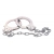Наручники из металла с длинной цепочкой CHROME HANDCUFFS METAL HANDCUFFS W. KEY - NMC - купить с доставкой в Махачкале