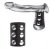 Утяжка на пенис на кнопочках 100% PVC STRAP WITH METAL SNAP - BlueLine - купить с доставкой в Махачкале