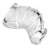 Насадка для ограничения эрекции Detained Soft Body Chastity Cage - XR Brands - купить с доставкой в Махачкале