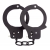 Чёрные наручники из листового металла BONDX METAL CUFFS BLACK - Dream Toys - купить с доставкой в Махачкале
