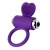 Фиолетовое виброкольцо с ресничками JOS PERY - JOS - в Махачкале купить с доставкой