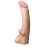 Телесная насадка REAL Standard с усиками на основании - 19 см. - LOVETOY (А-Полимер) - купить с доставкой в Махачкале