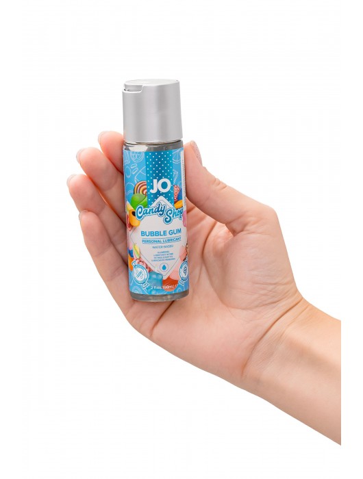 Смазка на водной основе Candy Shop Bubblegum с ароматом жвачки - 60 мл. - System JO - купить с доставкой в Махачкале