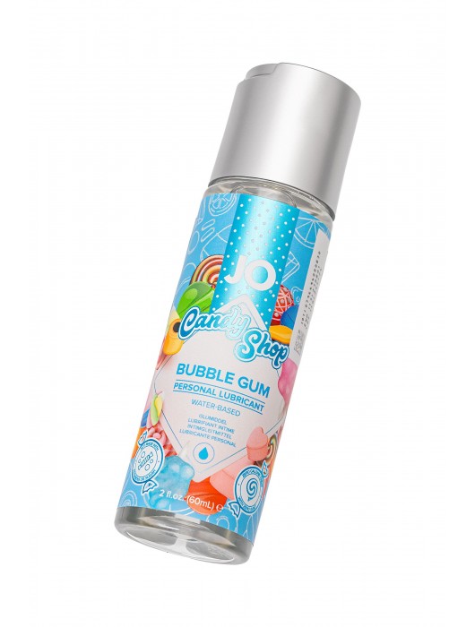 Смазка на водной основе Candy Shop Bubblegum с ароматом жвачки - 60 мл. - System JO - купить с доставкой в Махачкале