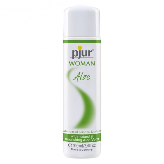 Лубрикант на водной основе pjur WOMAN Aloe - 100 мл. - Pjur - купить с доставкой в Махачкале