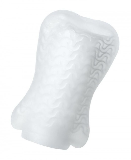 Белый мастурбатор A-Toys Pocket Wavy - A-toys - в Махачкале купить с доставкой