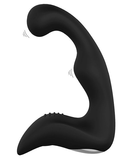 Чёрный перезаряжаемый массажёр простаты BOOTY PLEASER - Dream Toys - в Махачкале купить с доставкой