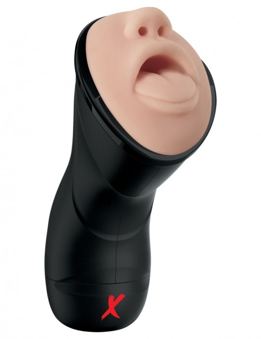 Мастурбатор-ротик Deep Throat Vibrating Stroker - Pipedream - в Махачкале купить с доставкой