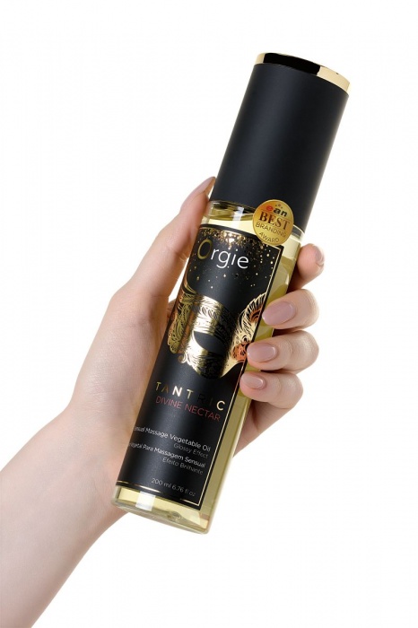Растительное массажное масло Orgie Tantric Divine Nectar - 200 мл. - ORGIE - купить с доставкой в Махачкале