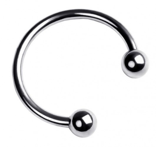 Серебристая подкова на головку пениса - ToyFa - купить с доставкой в Махачкале