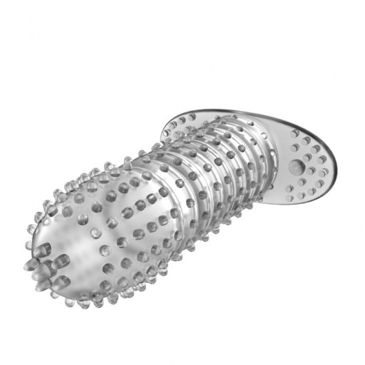 Закрытая прозрачная насадка Crystal sleeve - 12 см. - Erowoman-Eroman - в Махачкале купить с доставкой