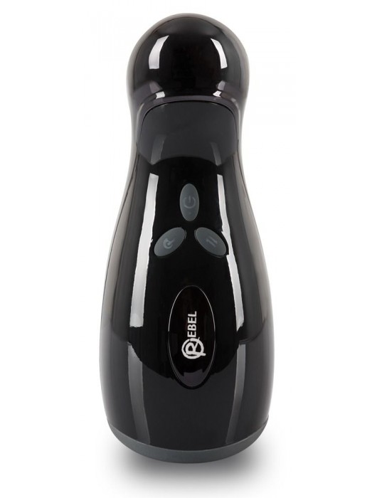 Черный мастурбатор Rebel Masturbator с нагревом - Orion - в Махачкале купить с доставкой