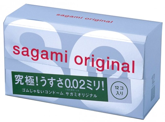 Ультратонкие презервативы Sagami Original - 12 шт. - Sagami - купить с доставкой в Махачкале