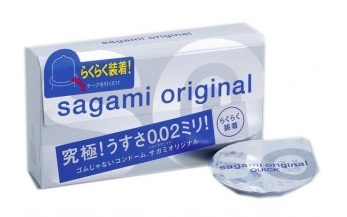 Ультратонкие презервативы Sagami Original QUICK - 6 шт. - Sagami - купить с доставкой в Махачкале