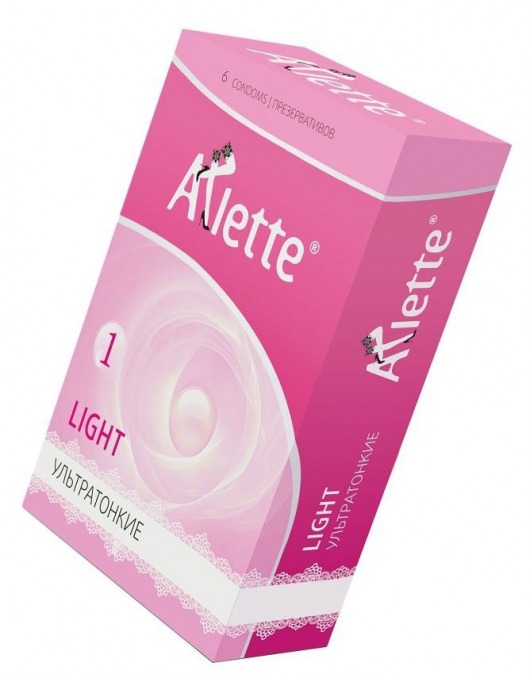 Ультратонкие презервативы Arlette Light - 6 шт. - Arlette - купить с доставкой в Махачкале