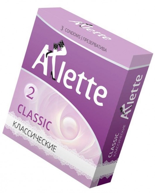 Классические презервативы Arlette Classic - 3 шт. - Arlette - купить с доставкой в Махачкале