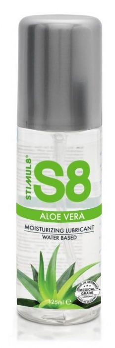 Лубрикант на водной основе S8 Aloe Vera Lube - 125 мл. - Stimul8 - купить с доставкой в Махачкале