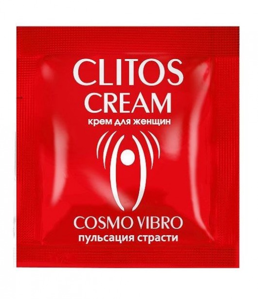 Пробник возбуждающего крема для женщин Clitos Cream - 1,5 гр. - Биоритм - купить с доставкой в Махачкале