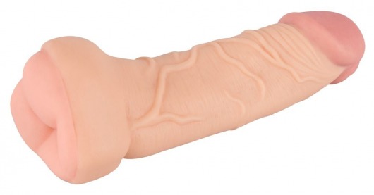 Телесная насадка-мастурбатор 2-in-1 Extension Masturbator - 21 см. - Orion - в Махачкале купить с доставкой
