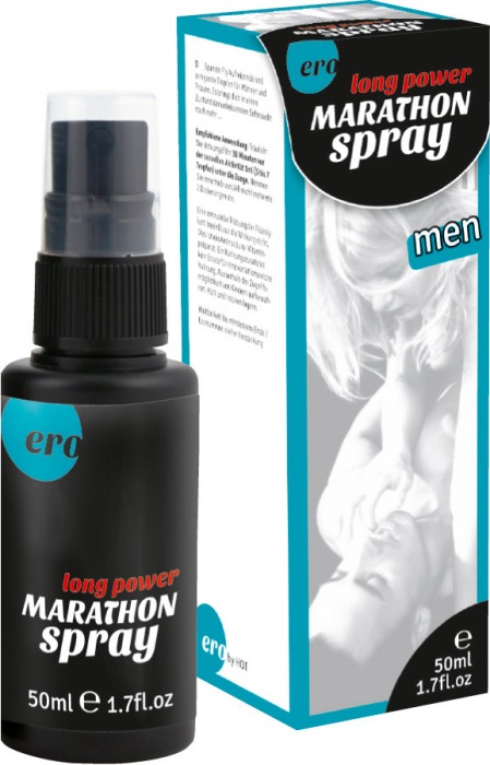 Пролонгирующий спрей для мужчин Long Power Marathon Spray - 50 мл. - Ero - купить с доставкой в Махачкале