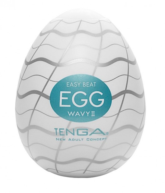 Мастурбатор-яйцо EGG Wavy II - Tenga - в Махачкале купить с доставкой