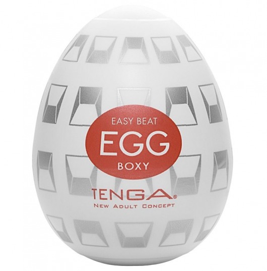 Мастурбатор-яйцо EGG Boxy - Tenga - в Махачкале купить с доставкой
