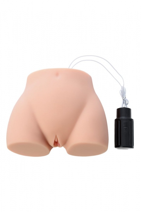 Мастурбатор-полуторс Cherry с вибрацией и двумя любовными тоннелями - KOKOS - в Махачкале купить с доставкой