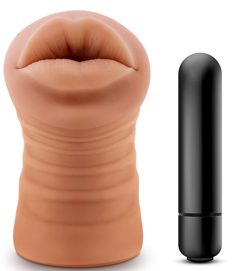 Кофейный мастурбатор-ротик Isabella - Blush Novelties - в Махачкале купить с доставкой