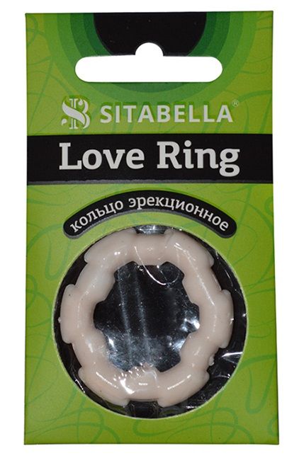 Фигурное эрекционное кольцо из киберкожи - Sitabella - в Махачкале купить с доставкой